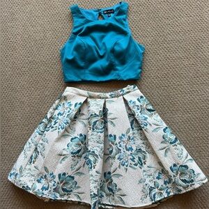 Two-piece skirt set